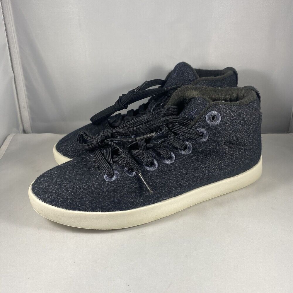 Allbirds WPM Wool Runner-up Ankle Sneakers Black Women's Sneakers Size 7